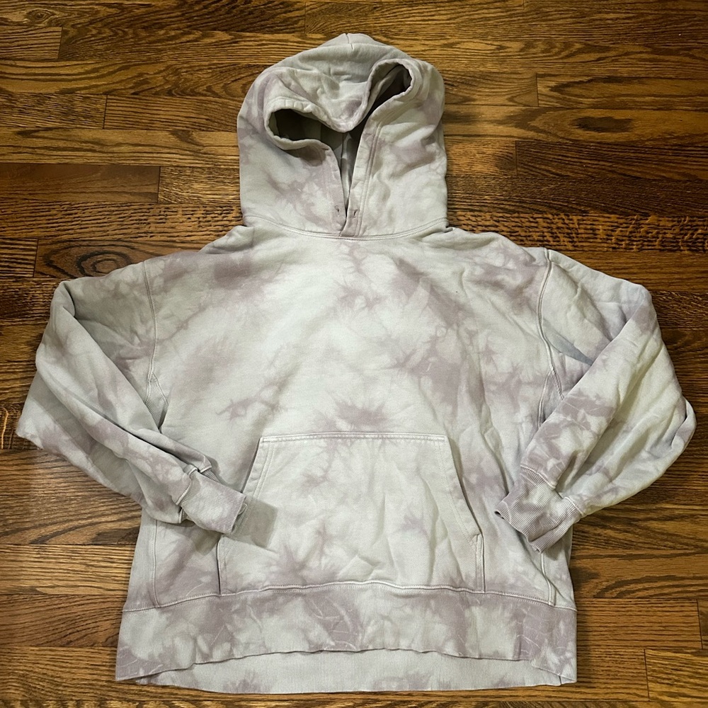Aritzia Gray Tie-Dye Hoodie & sweats - Picture 8 of 12